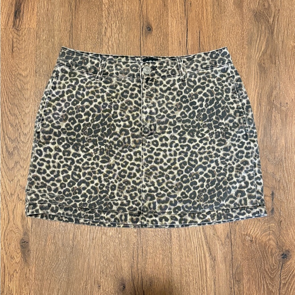 Urban Outfitters Animal Print Skirt